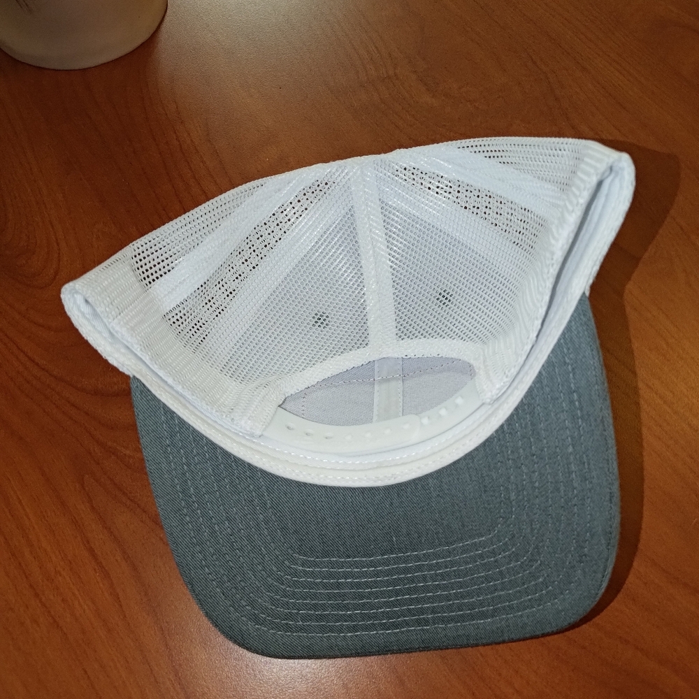 Encompass Stitched Leather Patch Trucker Mesh Sna… - image 6